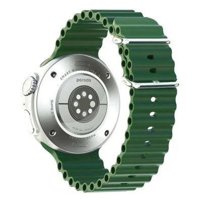 Ultra Evo Smart Watch 1.51" Wide Touch Screen - Green Strap